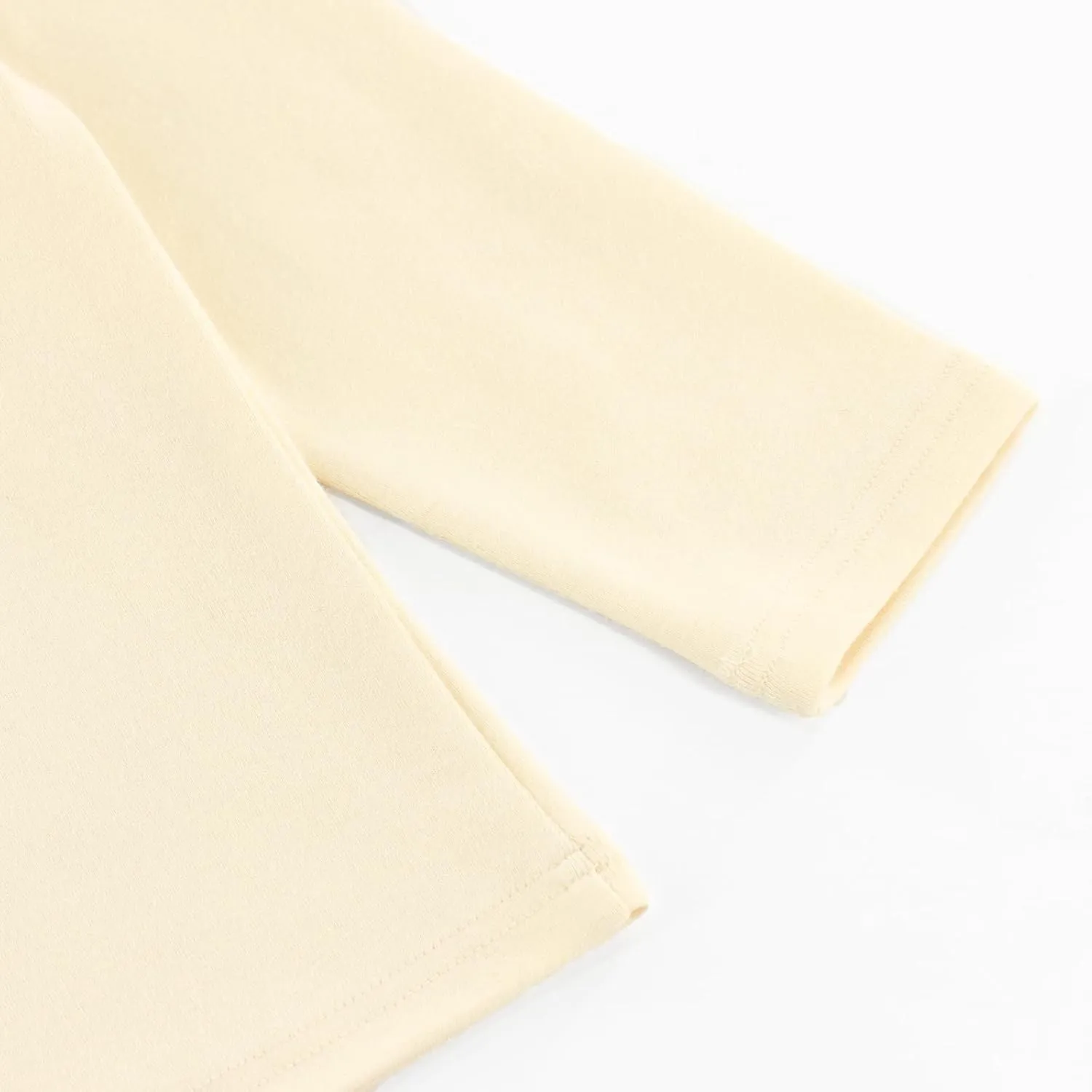 Boys Girls Soft Cotton Long Sleeve Turtleneck Shirts Solid Color Autumn T-Shirt for Kids 2T-8 Years