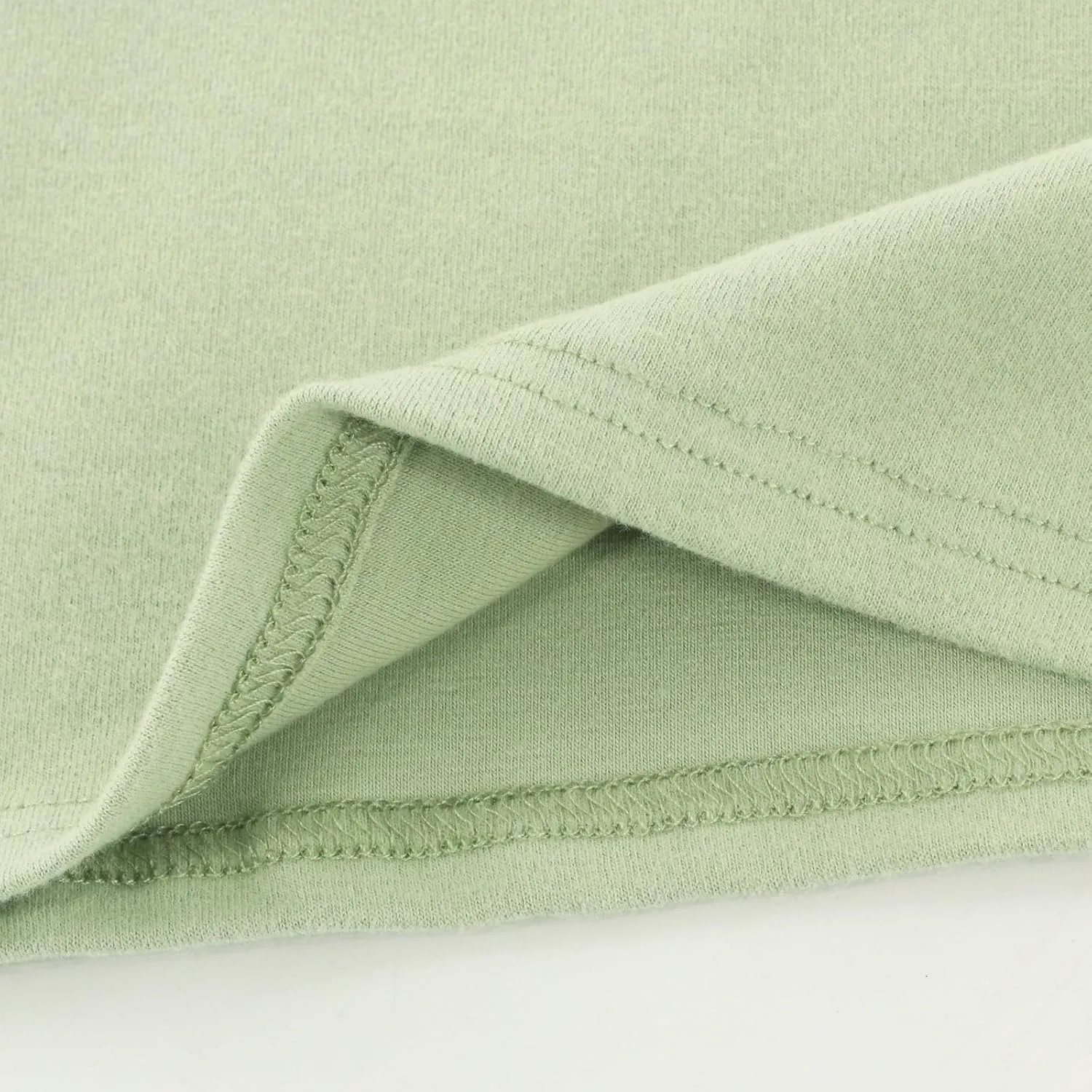 Boys Girls Soft Cotton Long Sleeve Turtleneck Shirts Solid Color Autumn T-Shirt for Kids 2T-8 Years