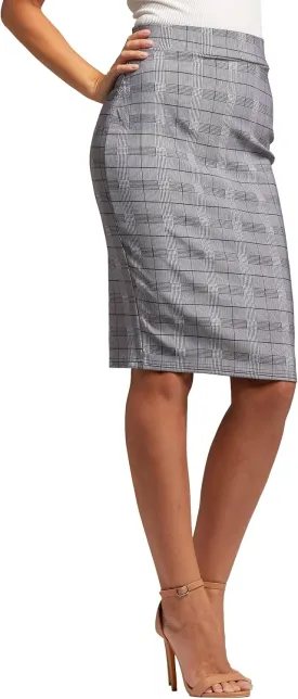 Conceited Skirts for Women - Stretch Pencil Skirt - Wear to Work - Pull On - Midi Length in Regular and Plus Size