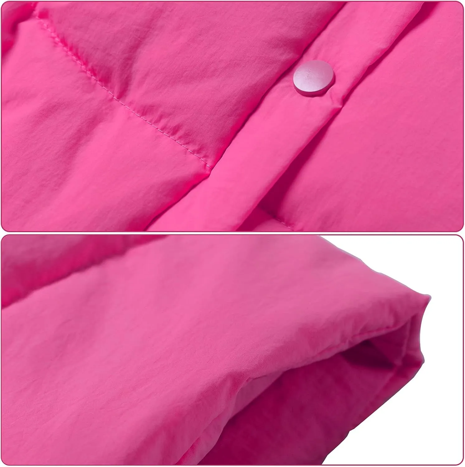 Happy Cherry Cute Little Girls Ruffle Vest Sleeve Jacket Button Waistcoat Kids Autumn Winter Clothes for 2-8 Years