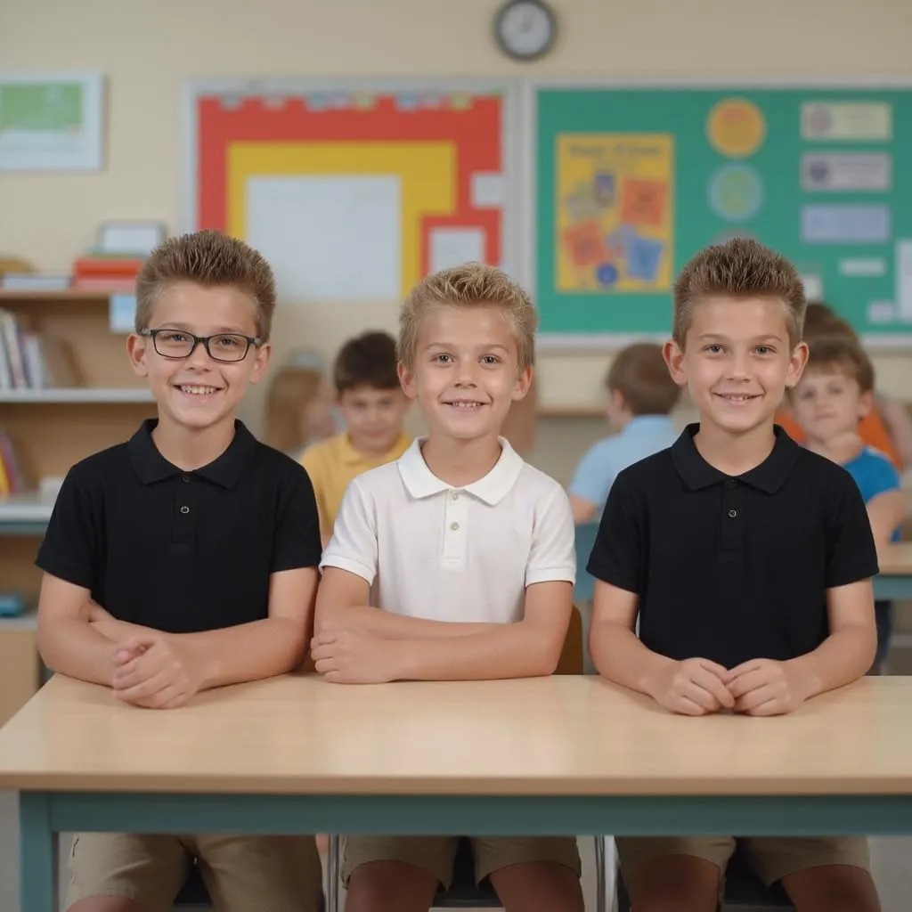 INGEAR Boys Short Sleeve Polo Shirt for School Uniform & Casual Wear