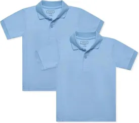 INGEAR Boys Short Sleeve Polo Shirt for School Uniform & Casual Wear
