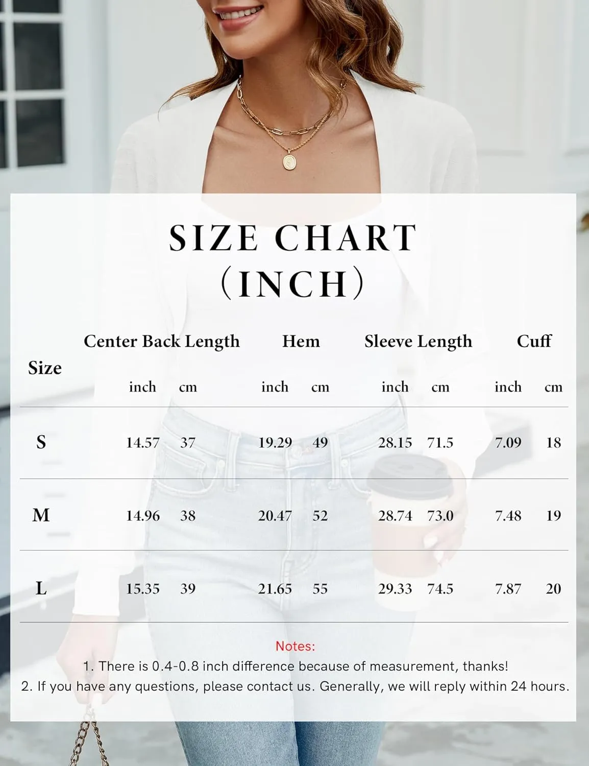 Ivicoer Women's Cardigan Bolero Shrugs for Evening Dress Long Sleeve Lightweight Cropped Open Front Casual Knit Top