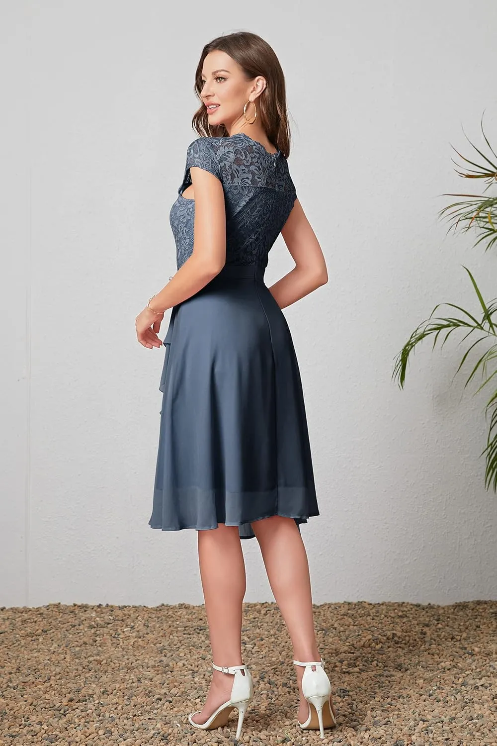 Women's Cocktail Dresses for Women Evening Party, Tea Party Dress for Women 2024 Wedding Guest Dress Prom Semi Formal Dress