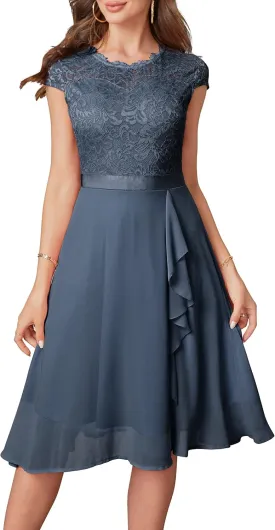 Women's Cocktail Dresses for Women Evening Party, Tea Party Dress for Women 2024 Wedding Guest Dress Prom Semi Formal Dress