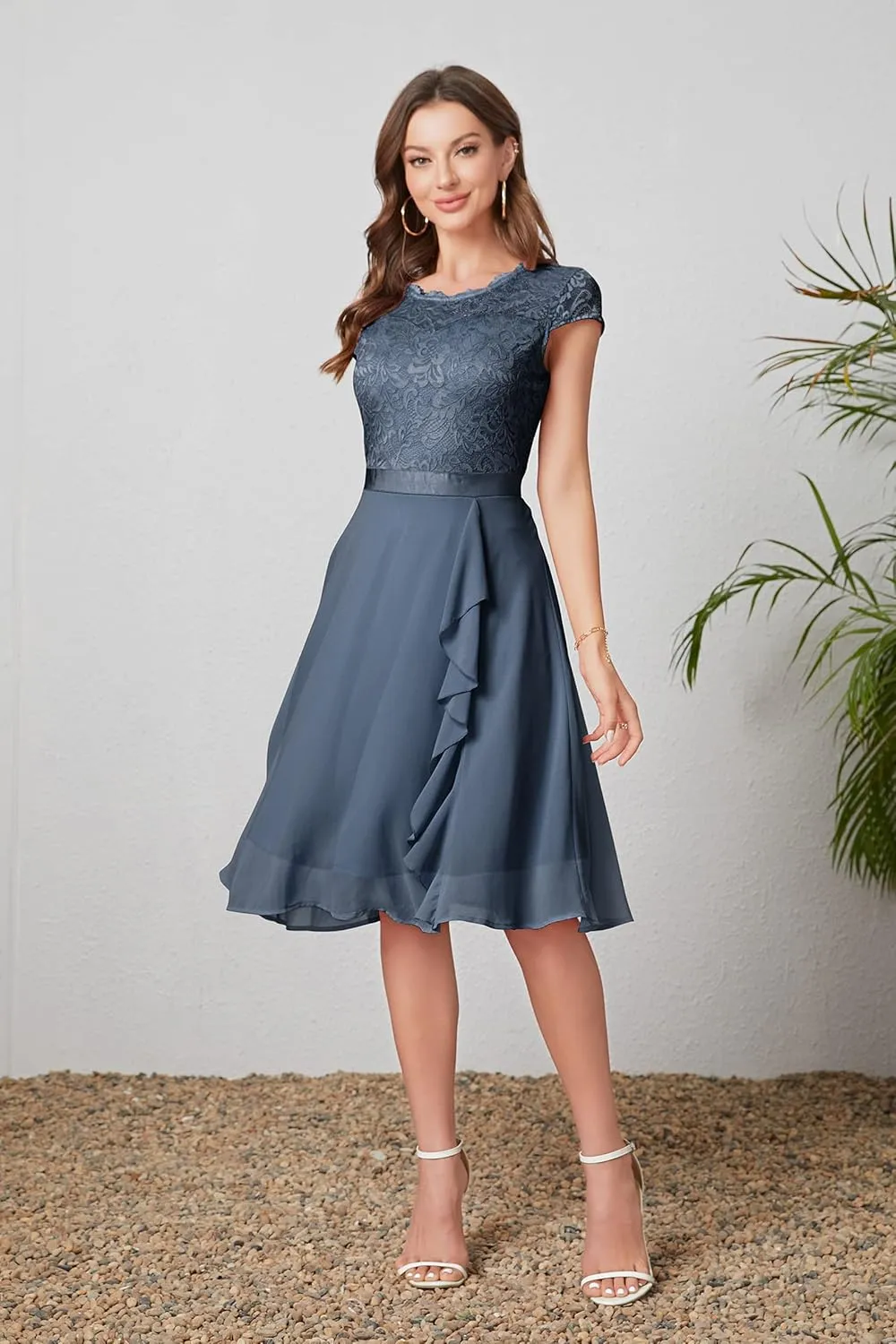 Women's Cocktail Dresses for Women Evening Party, Tea Party Dress for Women 2024 Wedding Guest Dress Prom Semi Formal Dress